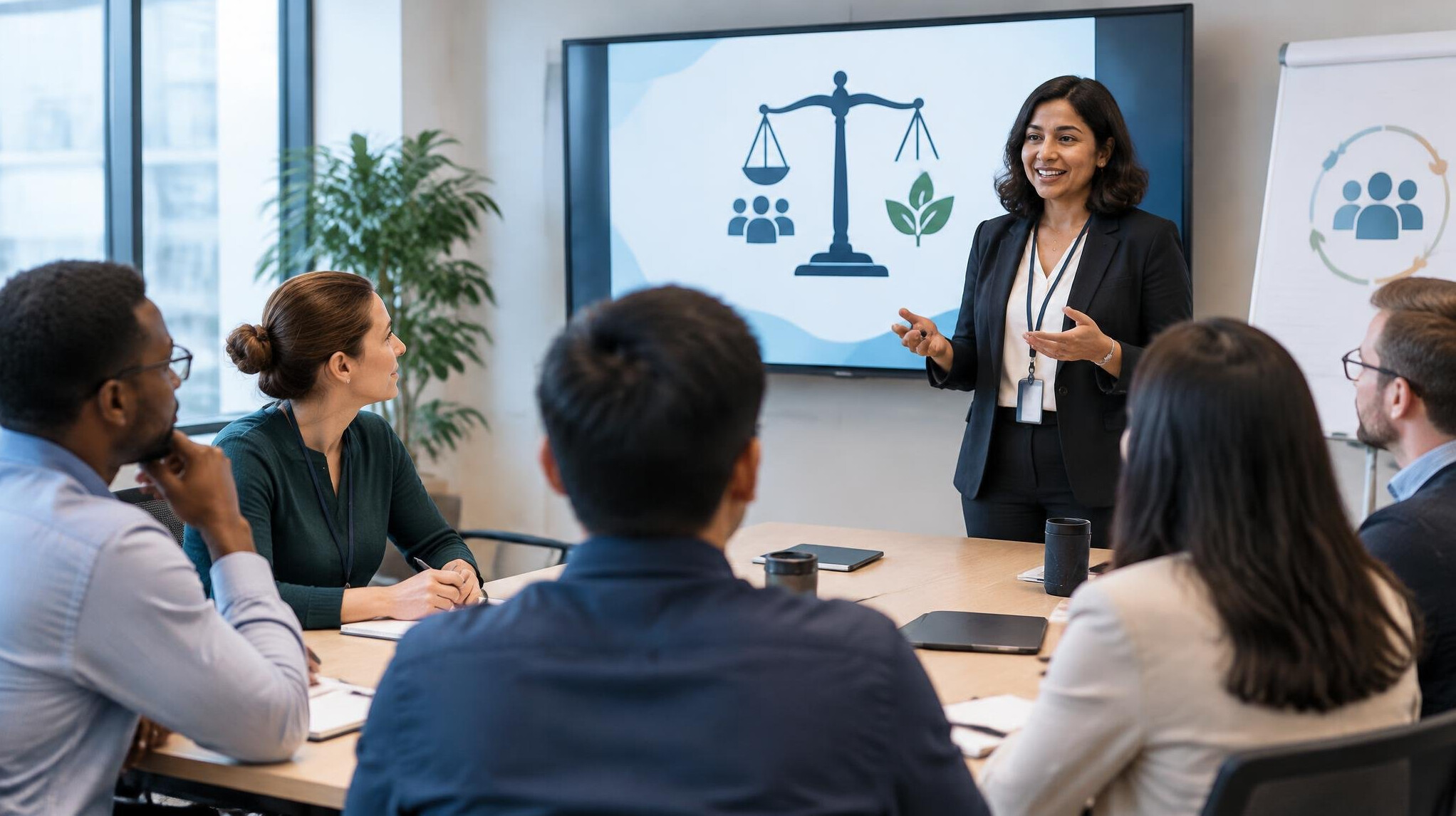 corporate training session