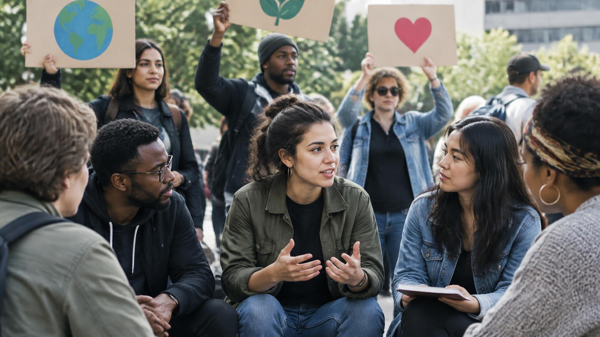civil society protest