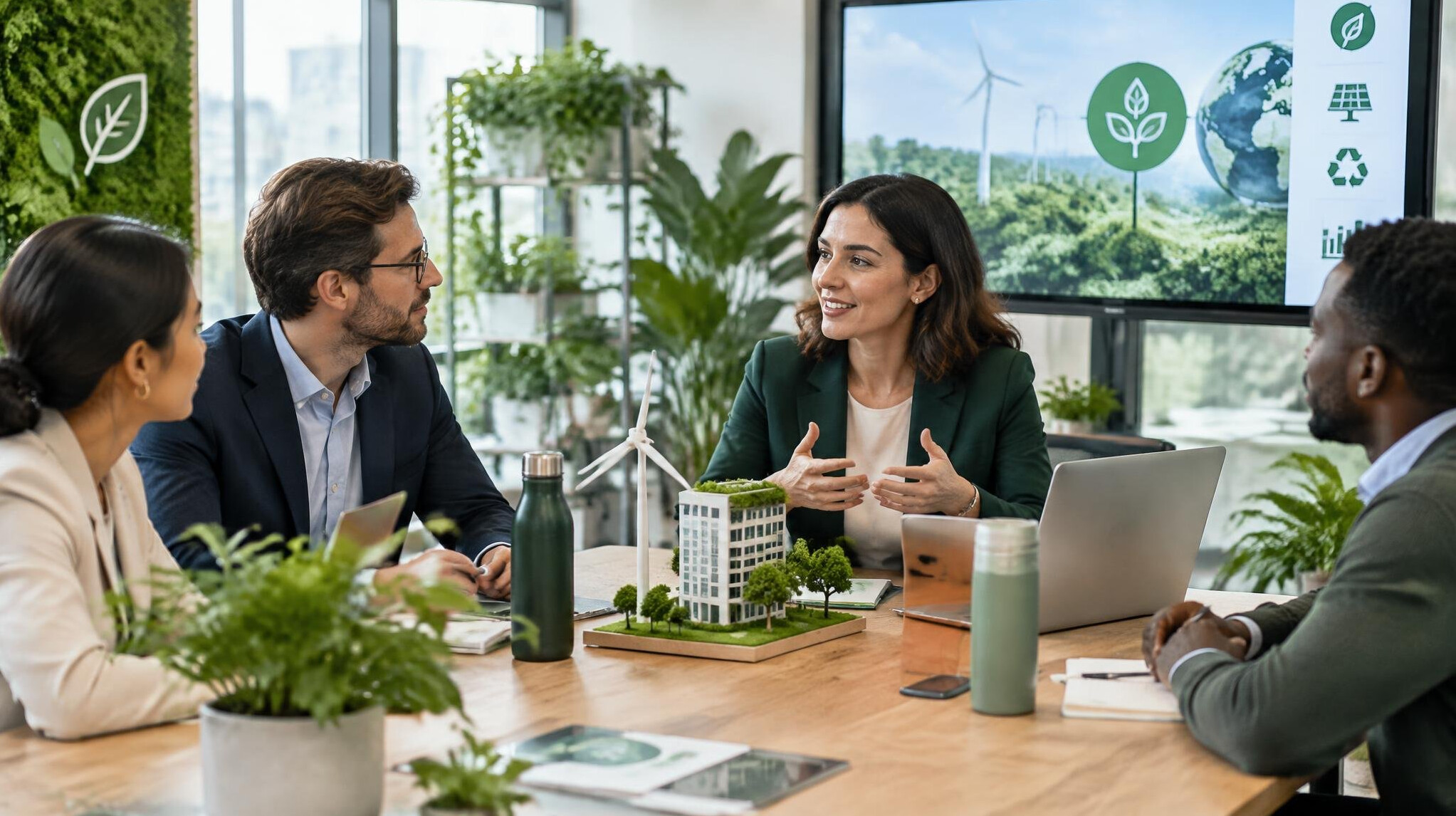 corporate sustainability meeting